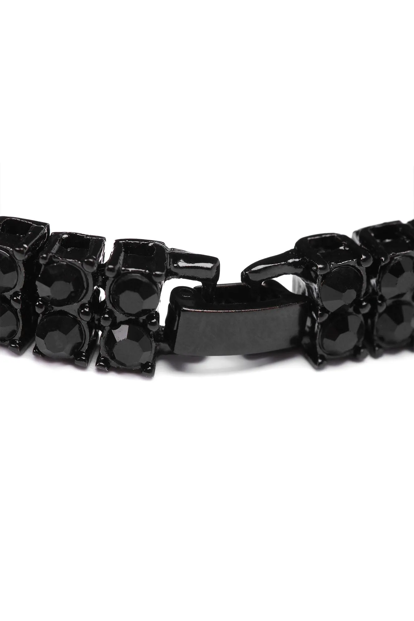 2 Better Than 1 Tennis Bracelet - Black/Black