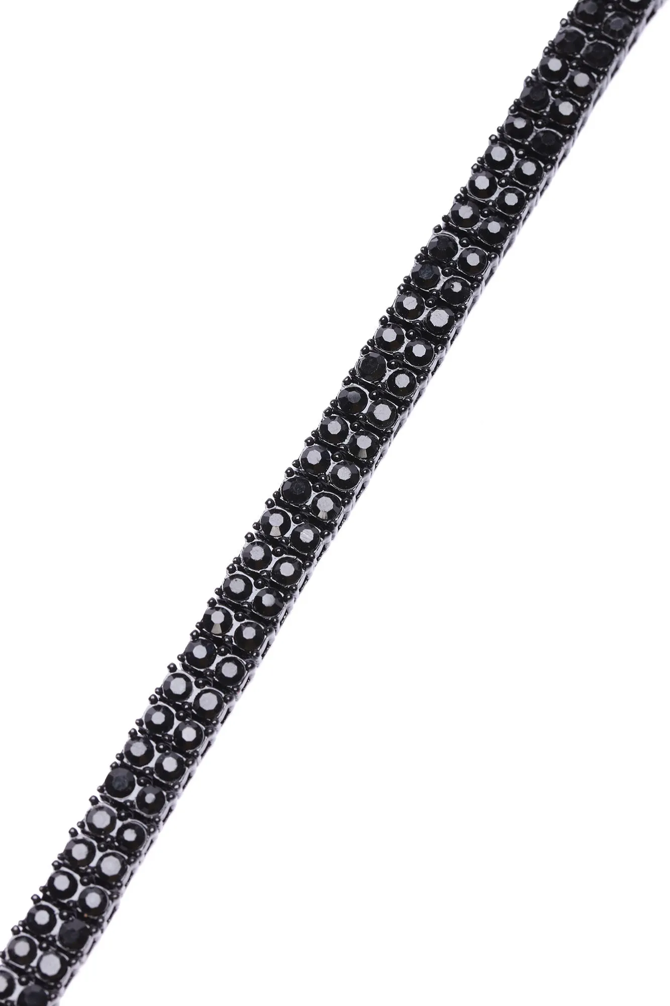 2 Better Than 1 Tennis Bracelet - Black/Black