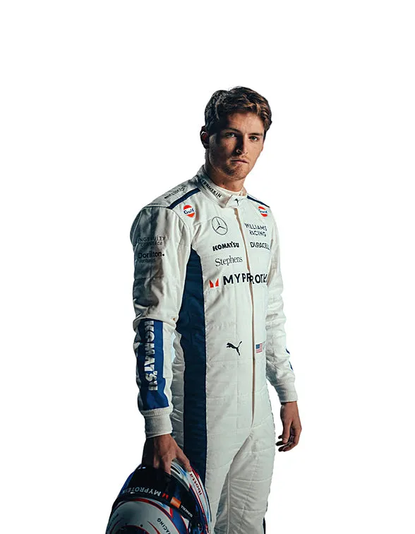 2024 Logan Sargeant Williams F1 Race Suit REPLICA