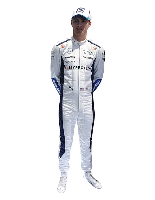 2024 Logan Sargeant Williams F1 Race Suit REPLICA