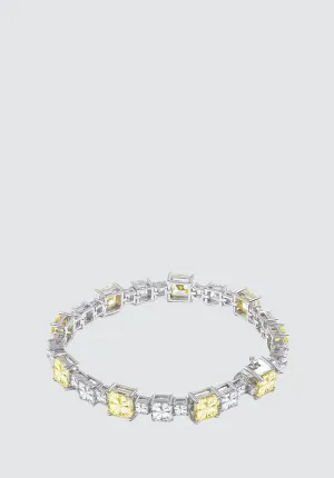 29ctw Princess Cut Tennis Bracelet