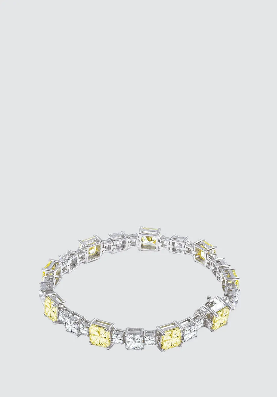 29ctw Princess Cut Tennis Bracelet