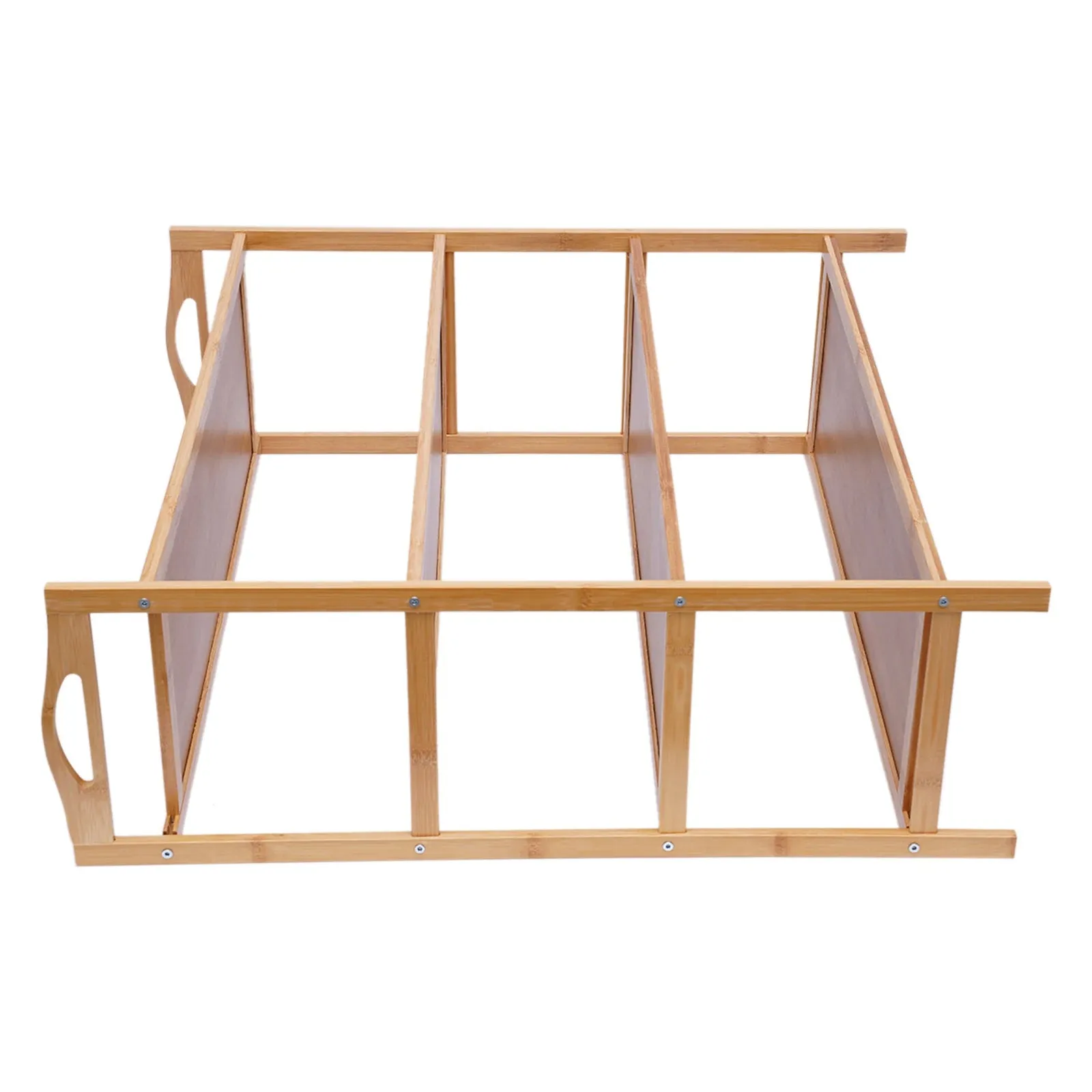 4-Tier Bamboo Shoe Rack with 23.6 Inch Width for Living Room, Bedroom, and Entryway