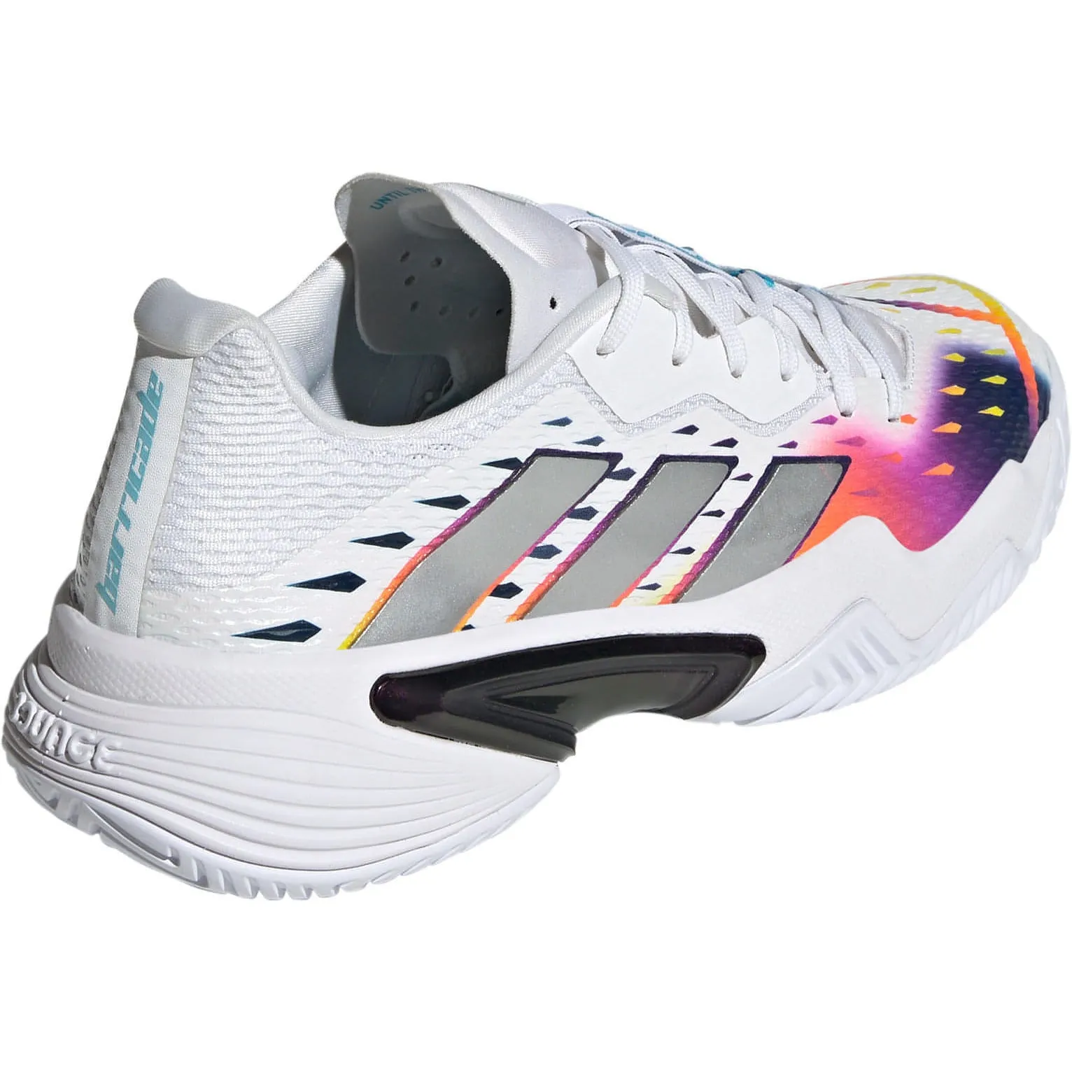 adidas Barricade Womens Tennis Shoes - White