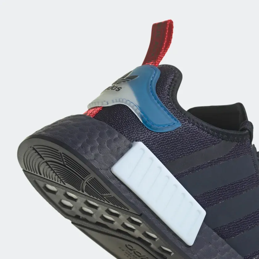 Adidas Men's NMD R1 Shoes - Legend Ink / Bright Royal / Better Scarlet