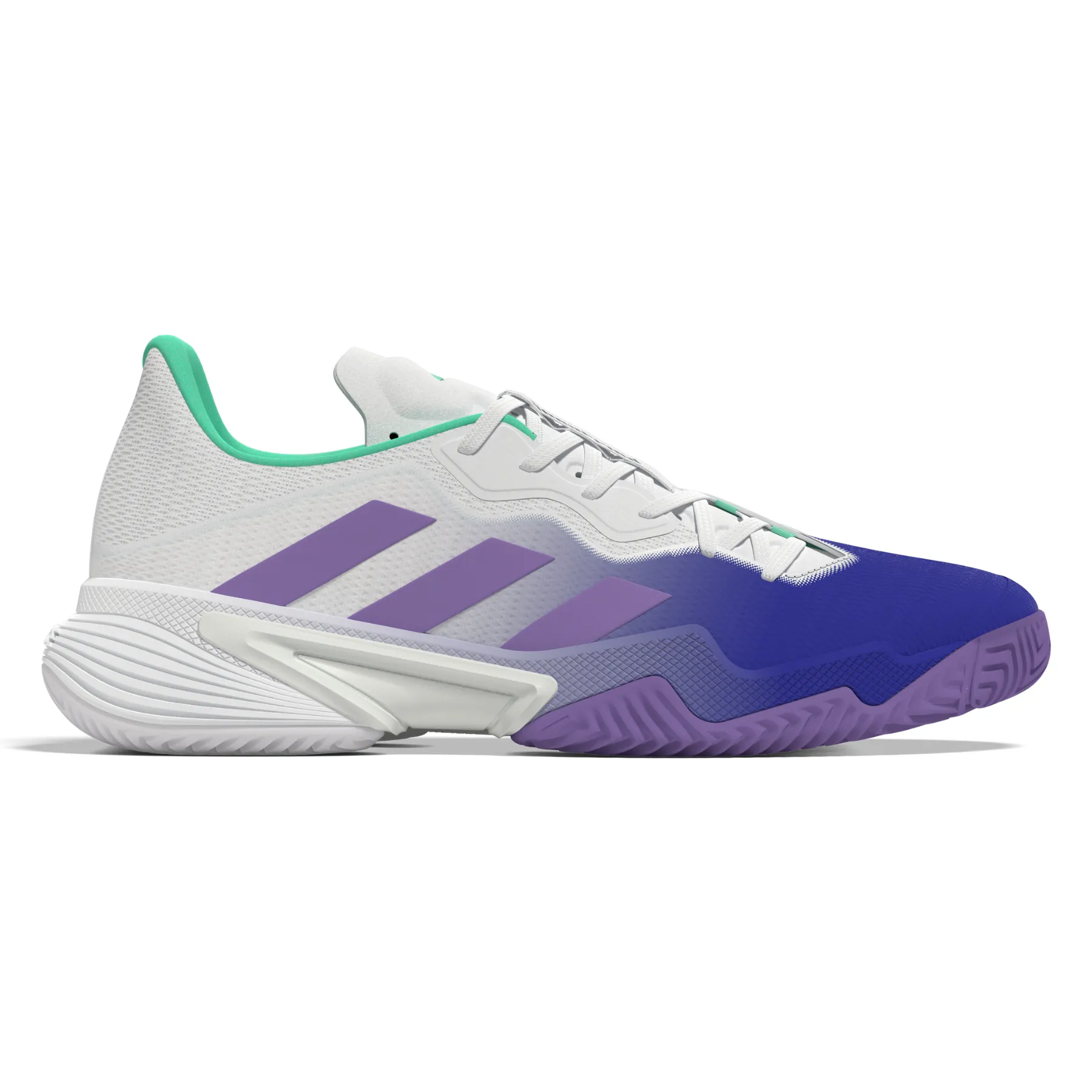 Adidas Performance Barricade Women Tennis Shoes - LUCBLU/VIOFUS/PULMIN