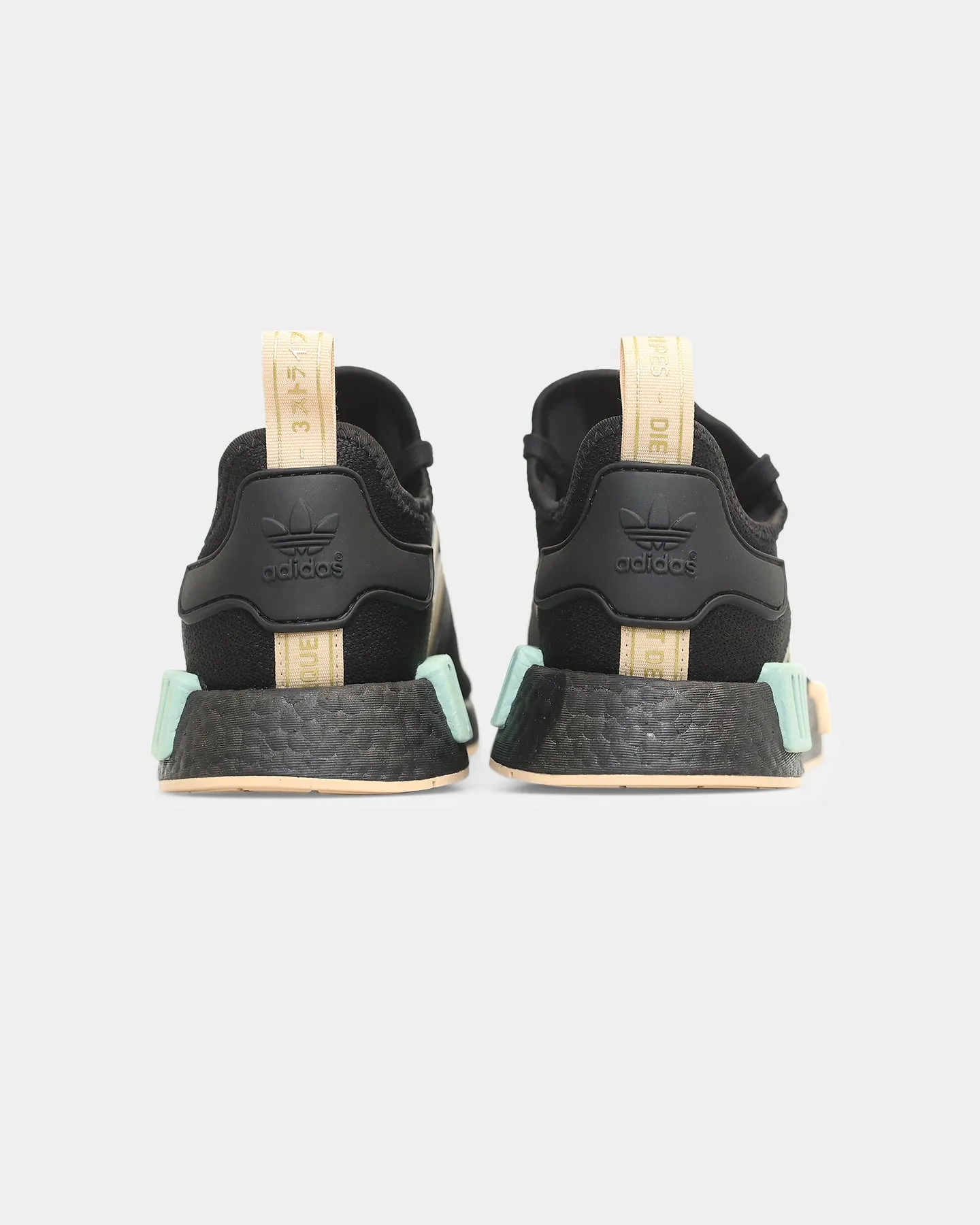 Adidas Women's NMD_R1 Core Black / Gold Metallic / Halo Amber