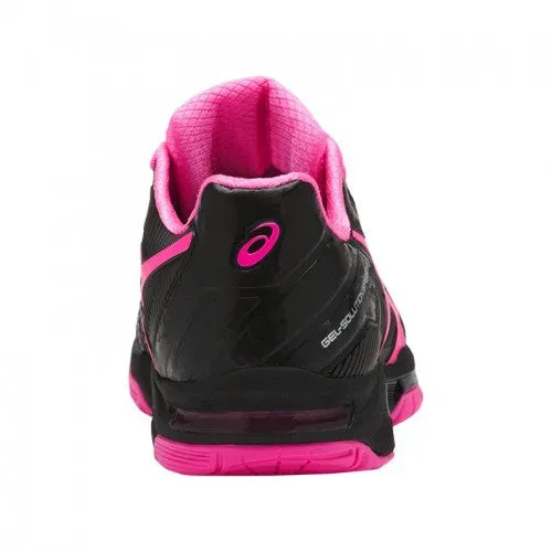 Asics Solution Speed 3 (Black/Hot Pink/Silver)