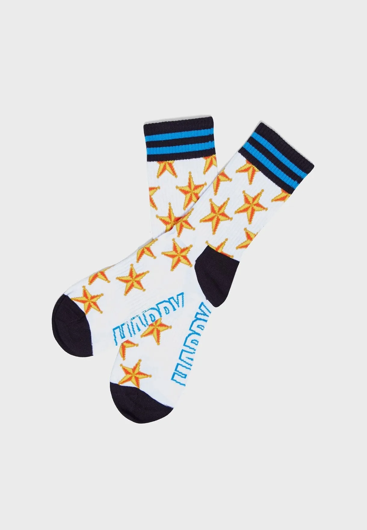 Athletic Sheriff Star 3/4 Crew Sock