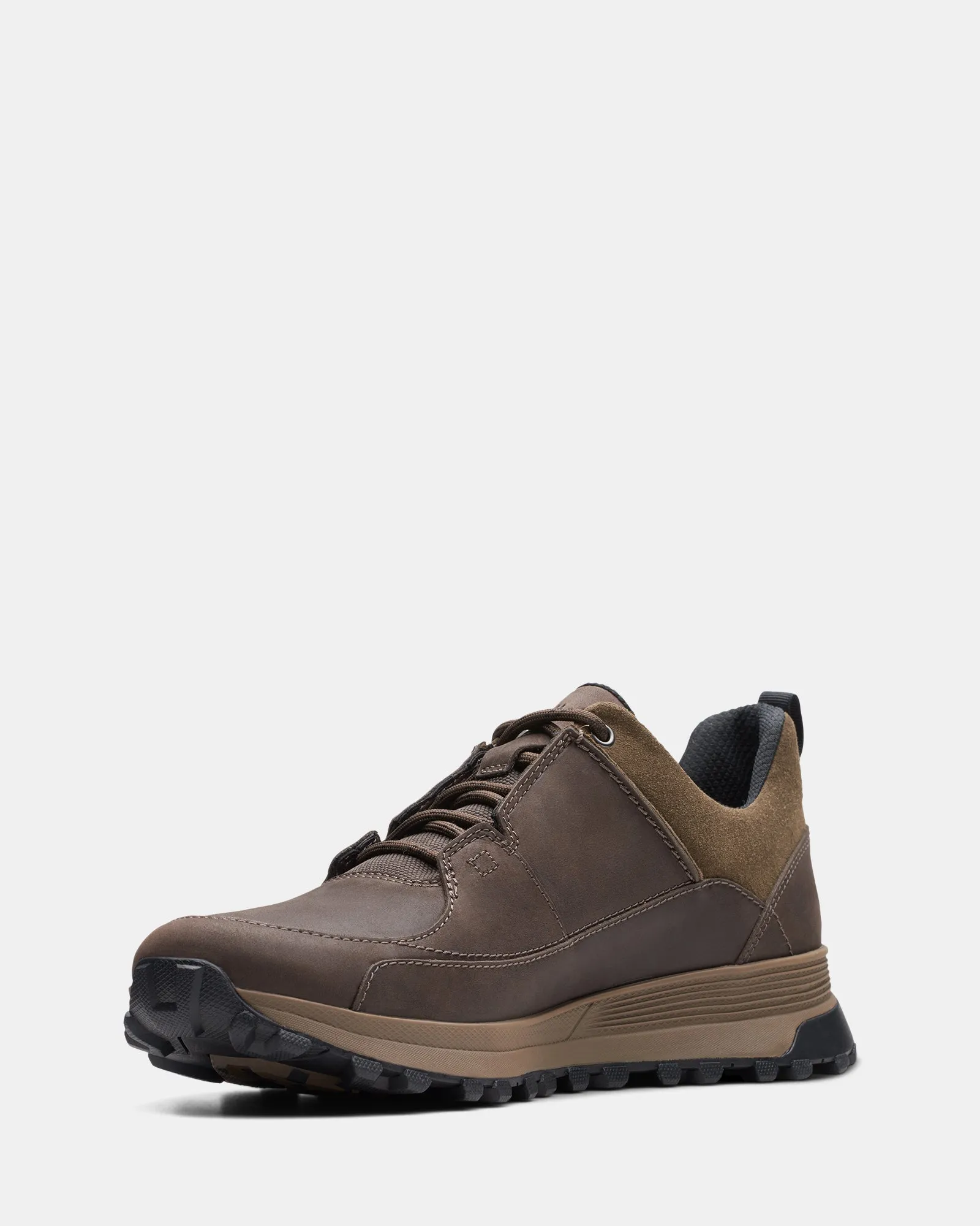 Atl Trek Run Dark Brown Leather