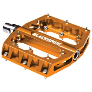 B-Spire Pedal,Sub4,Orange Cnc Alloy,Cro-Mo Axle Sub4 Blackspire Pedals