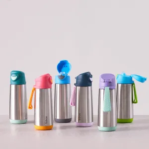 b.box Insulated Drink Bottle Sports Spout 500ml - Assorted