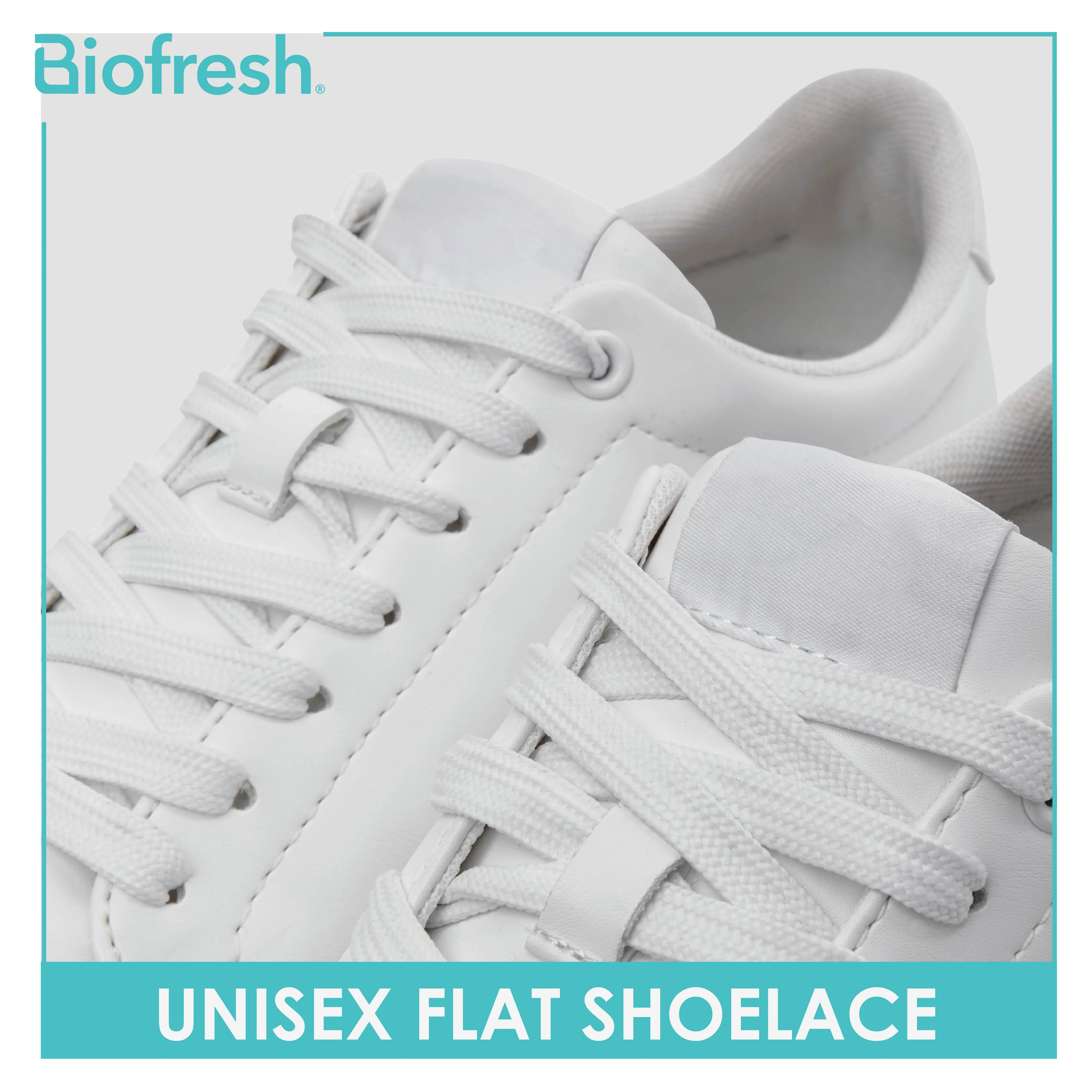 Biofresh Unisex Flat Shoelace 1 pair FMSL