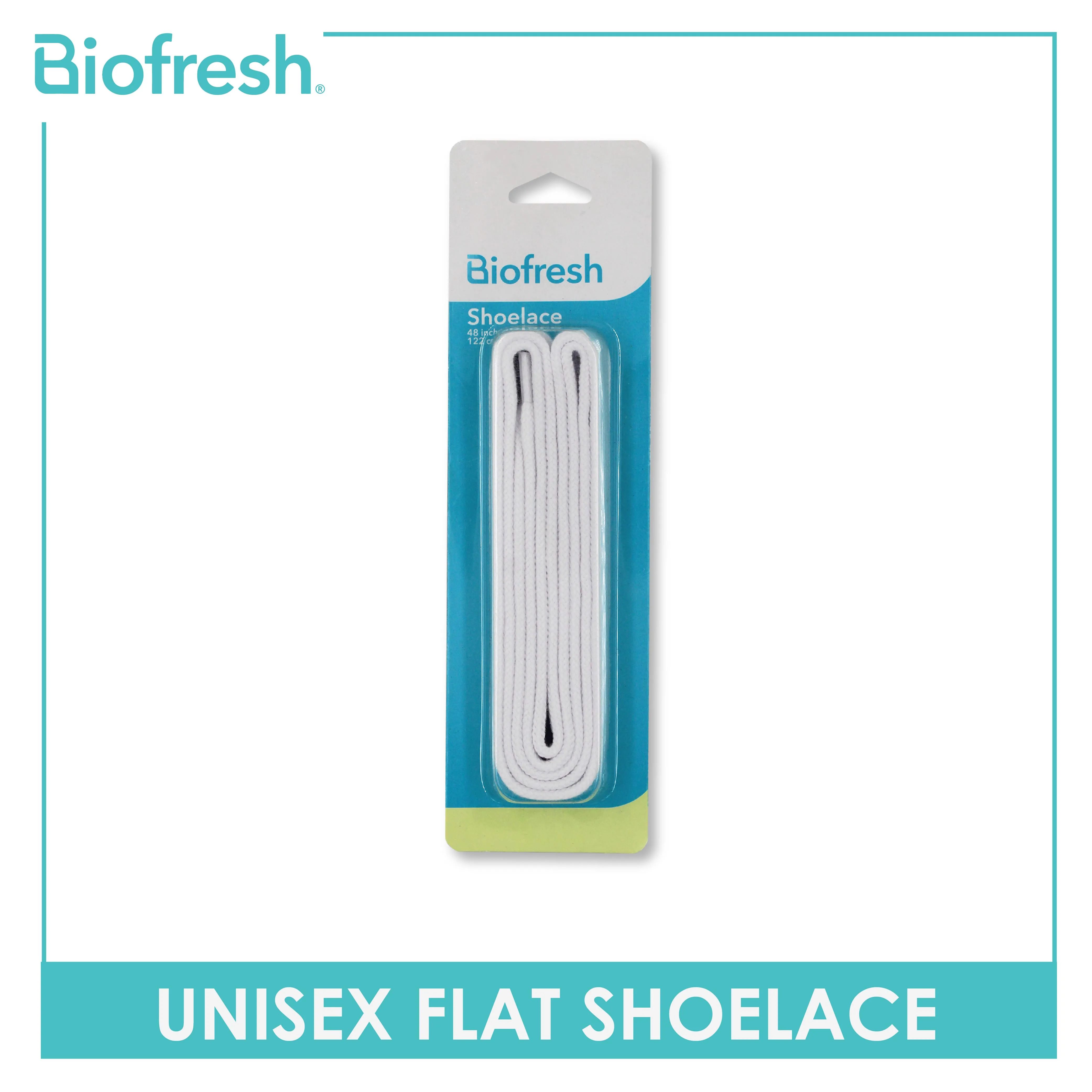 Biofresh Unisex Flat Shoelace 1 pair FMSL