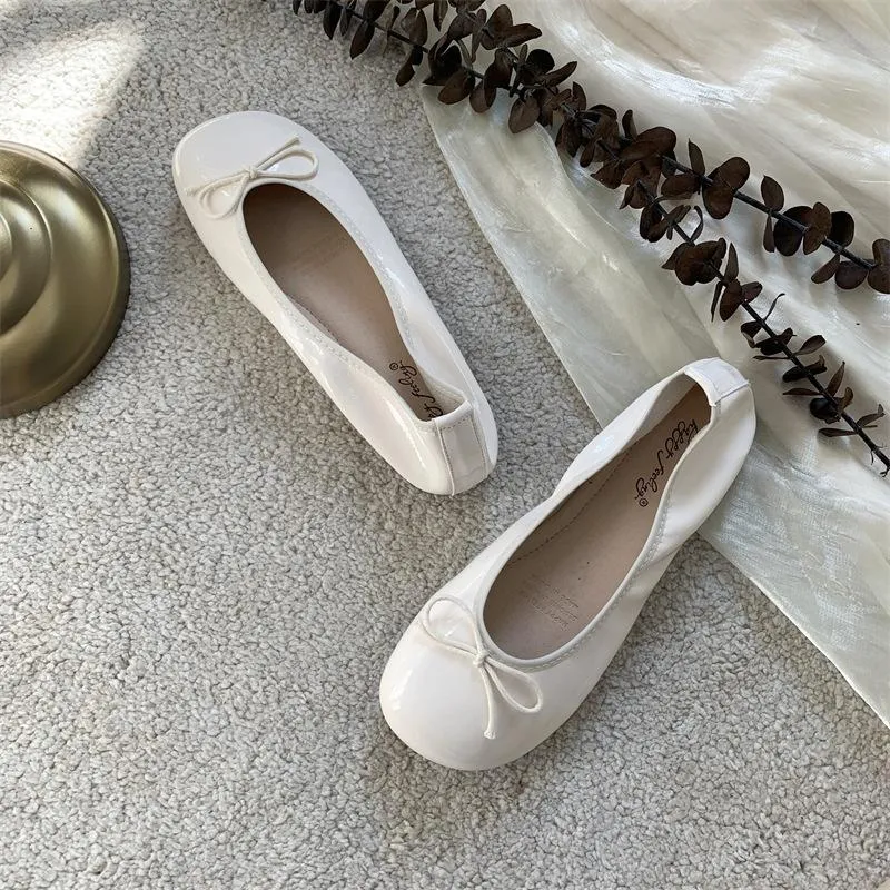 Bow Ballerina Flat Shoes