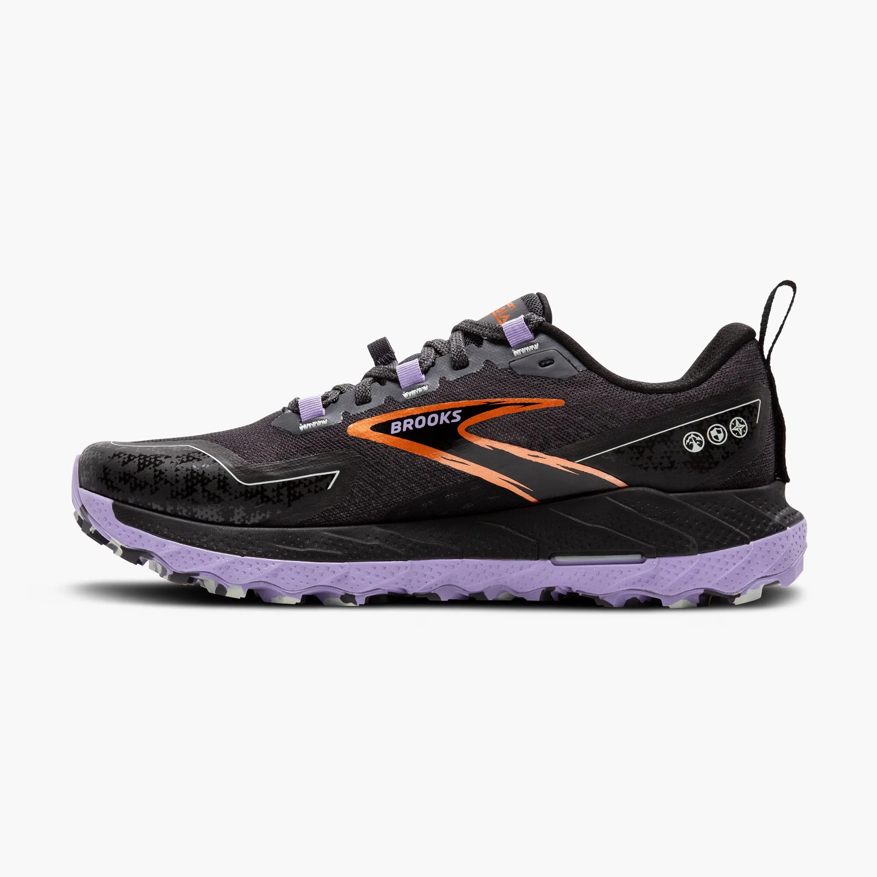 Brooks Cascadia 18 | Ebony / Lavender / Copper | Womens