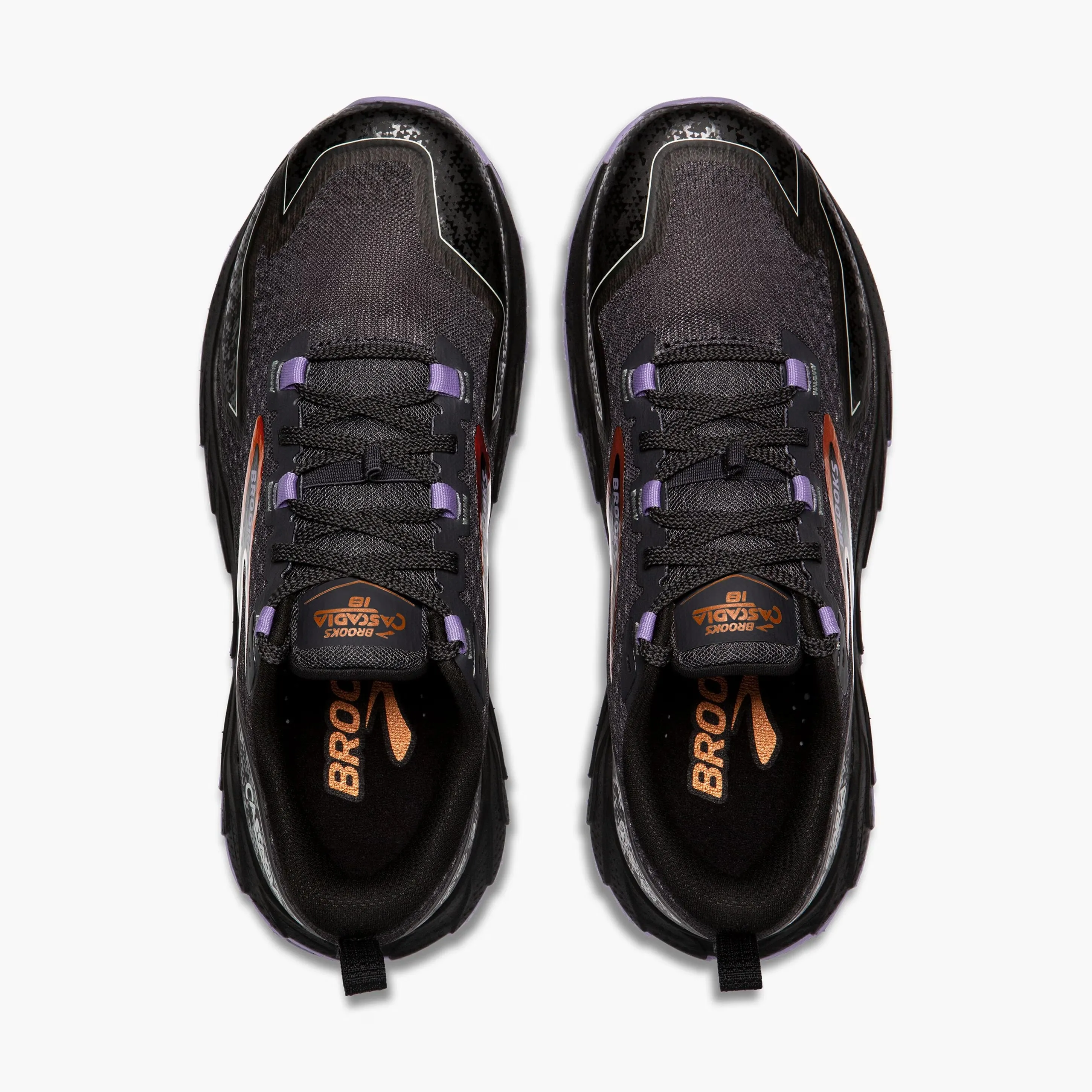 Brooks Cascadia 18 | Ebony / Lavender / Copper | Womens