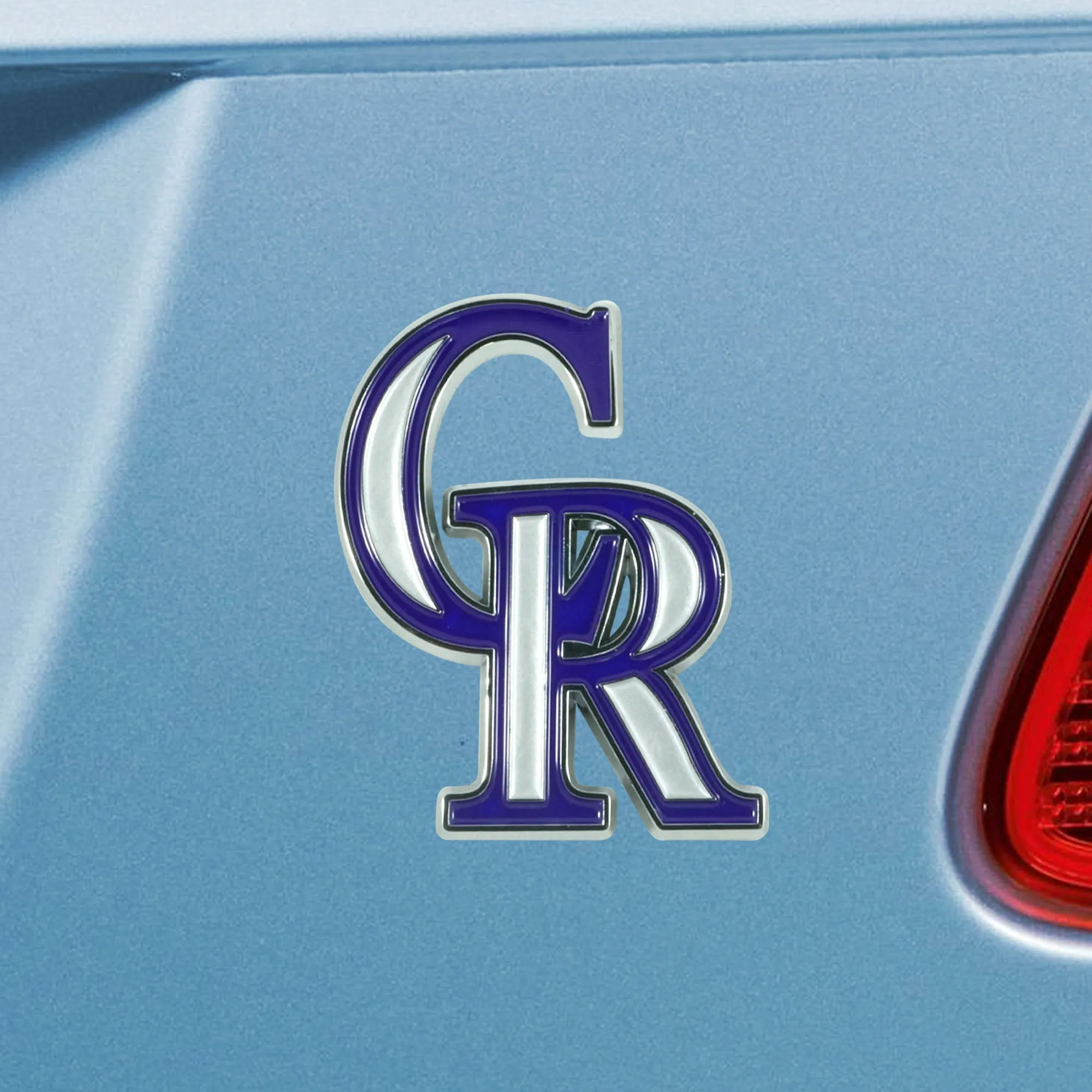 Colorado Rockies 3D Color Metal Emblem