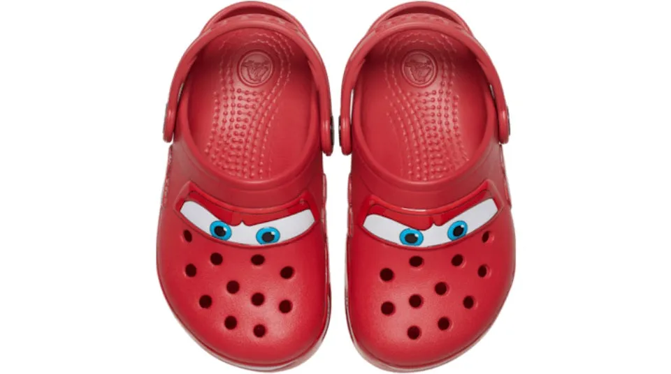 Crocs Kids Cars Lightning McQueen Crocband Clog Red