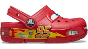 Crocs Kids Cars Lightning McQueen Crocband Clog Red