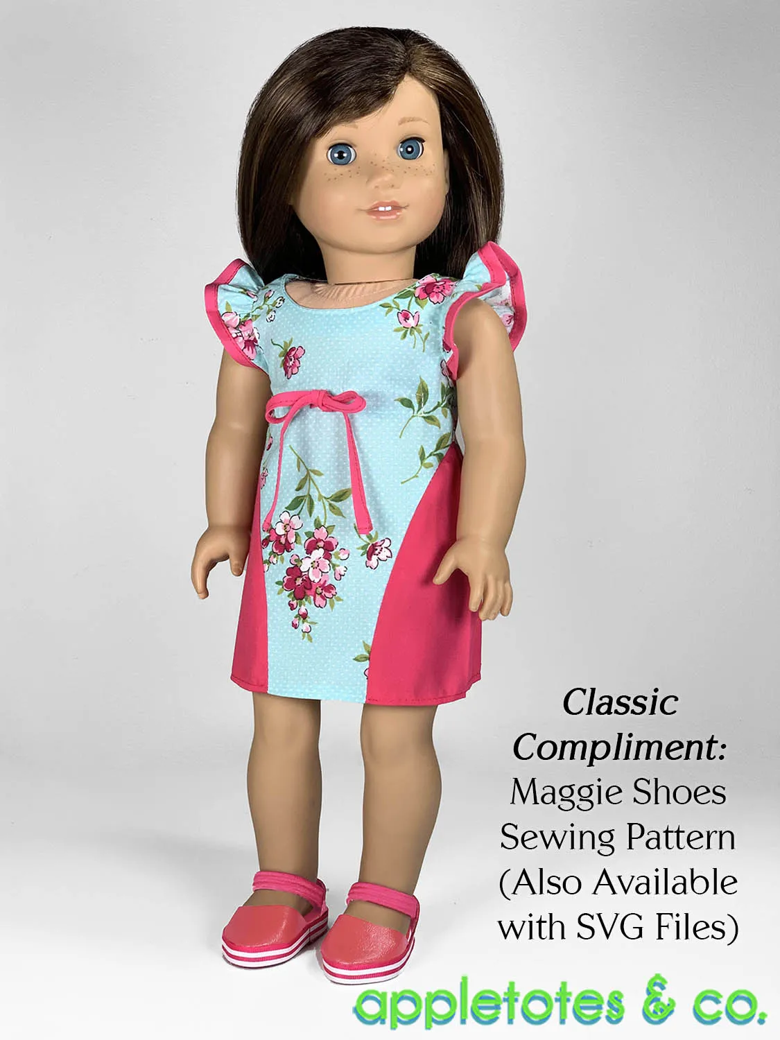 Darlene Dress 18 Inch Doll Sewing Pattern