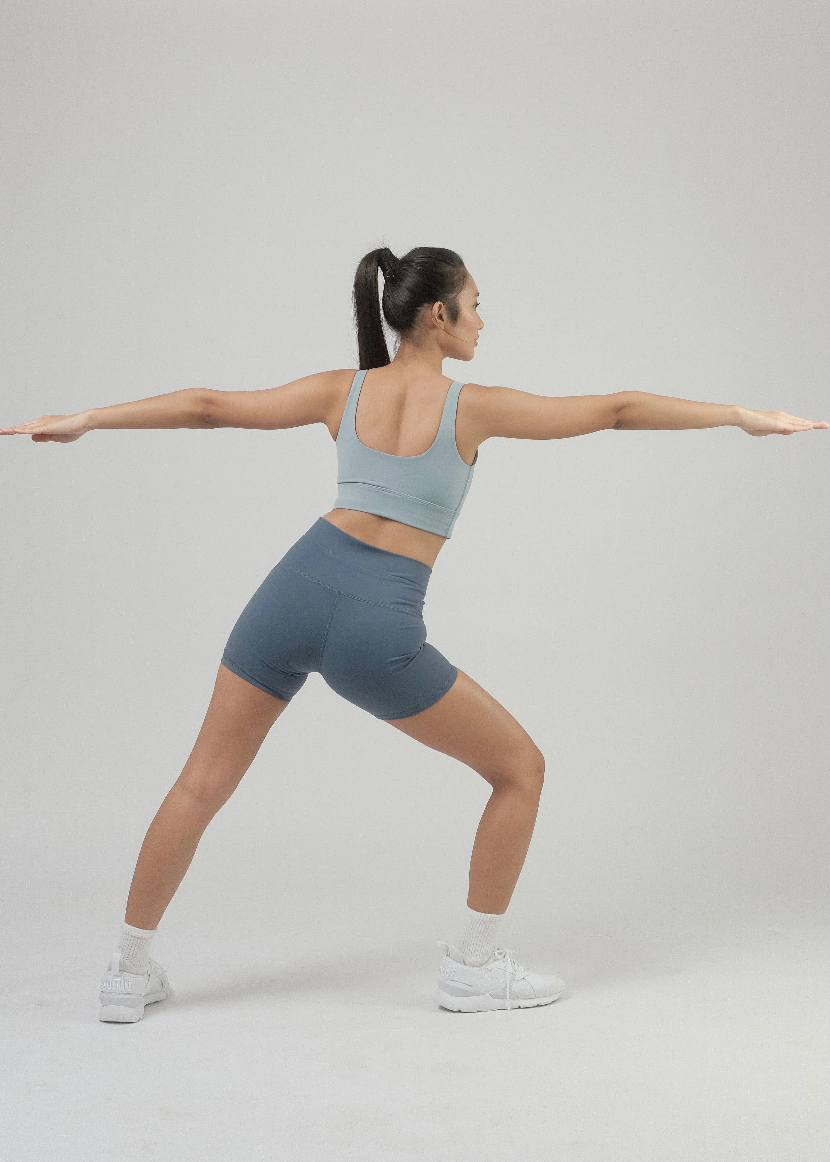 Easy Scoop Sports Bra in Ice Blue