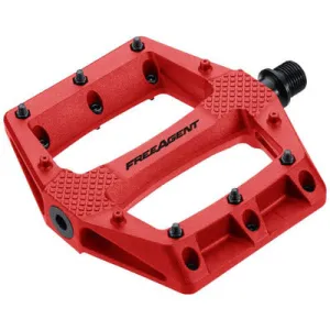 F/A Pedal,Dbl Agent,9/16'',Red Thermoplastic,Sealed Bear&Du Double Agent Platform  Pedals