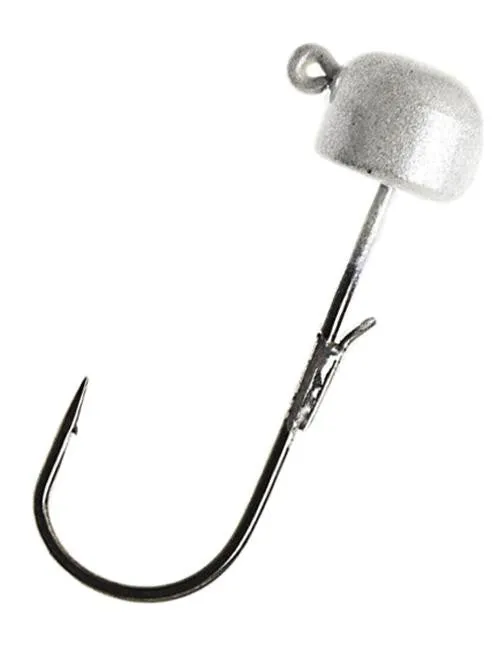 Finesse Shroomz Hooks - 1-10 oz Size, Green Pearl, Per 5