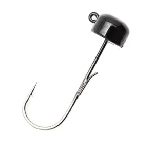 Finesse Shroomz Hooks - 1-15 oz Size, Black, Per 5