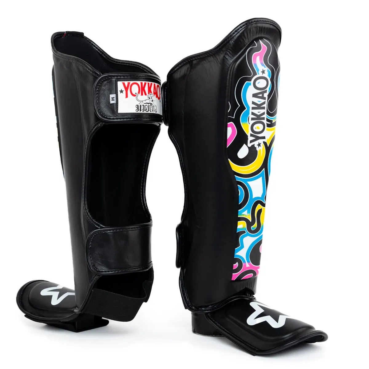 Flames Shin Guards