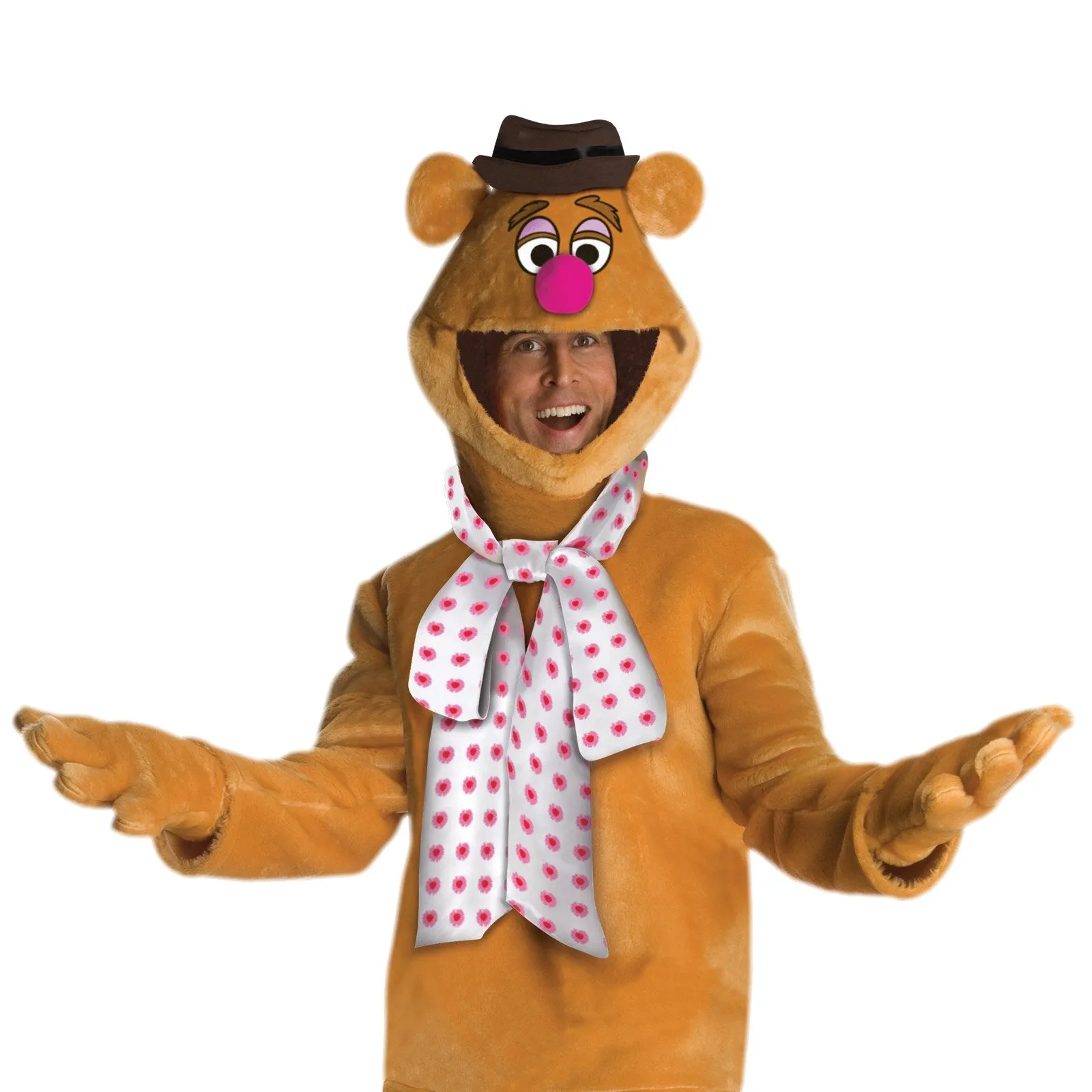 Fozzie Bear Costume for Adults - Disney The Muppets