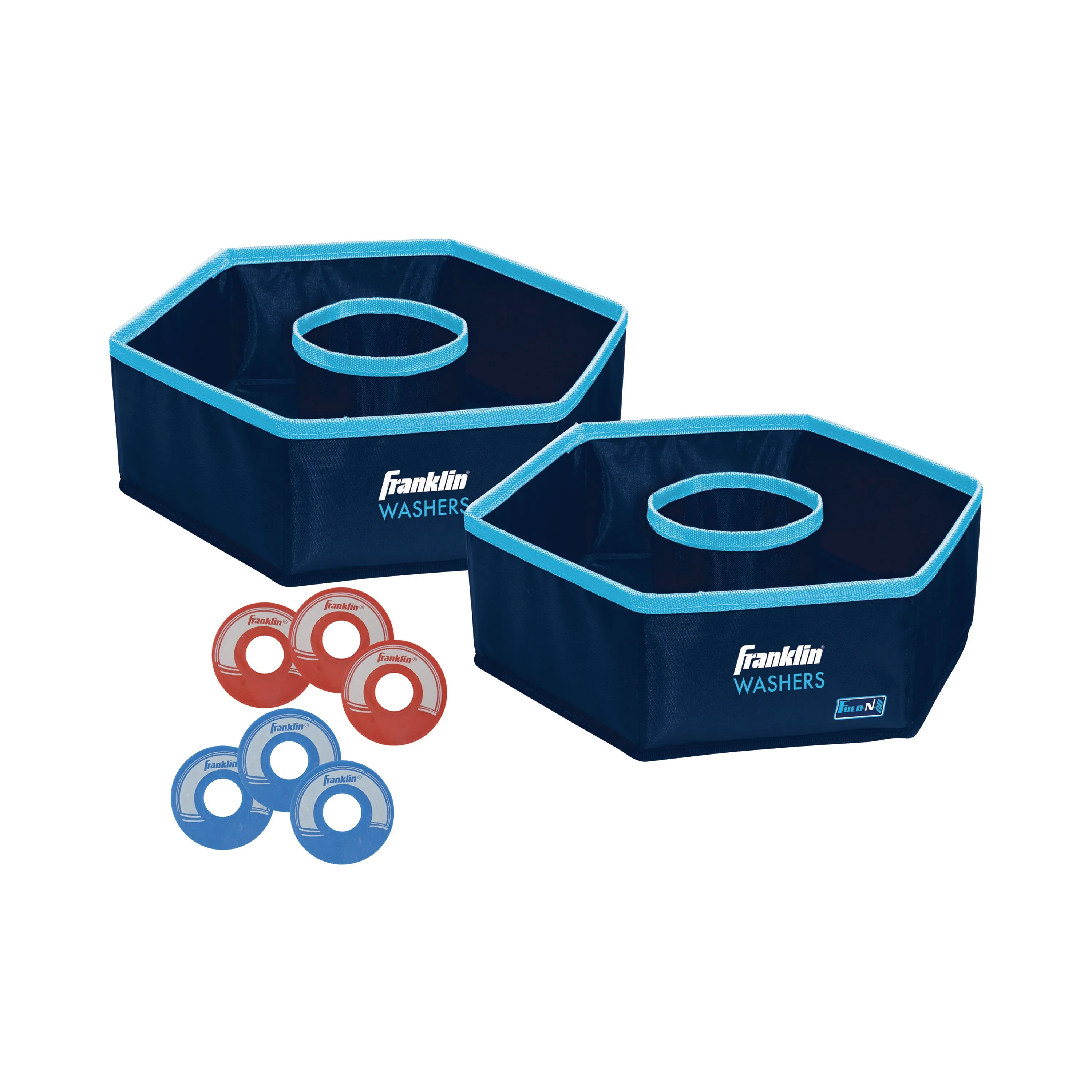 Franklin Sports 52202 Washers Game Set, 6 years and Up, Steel