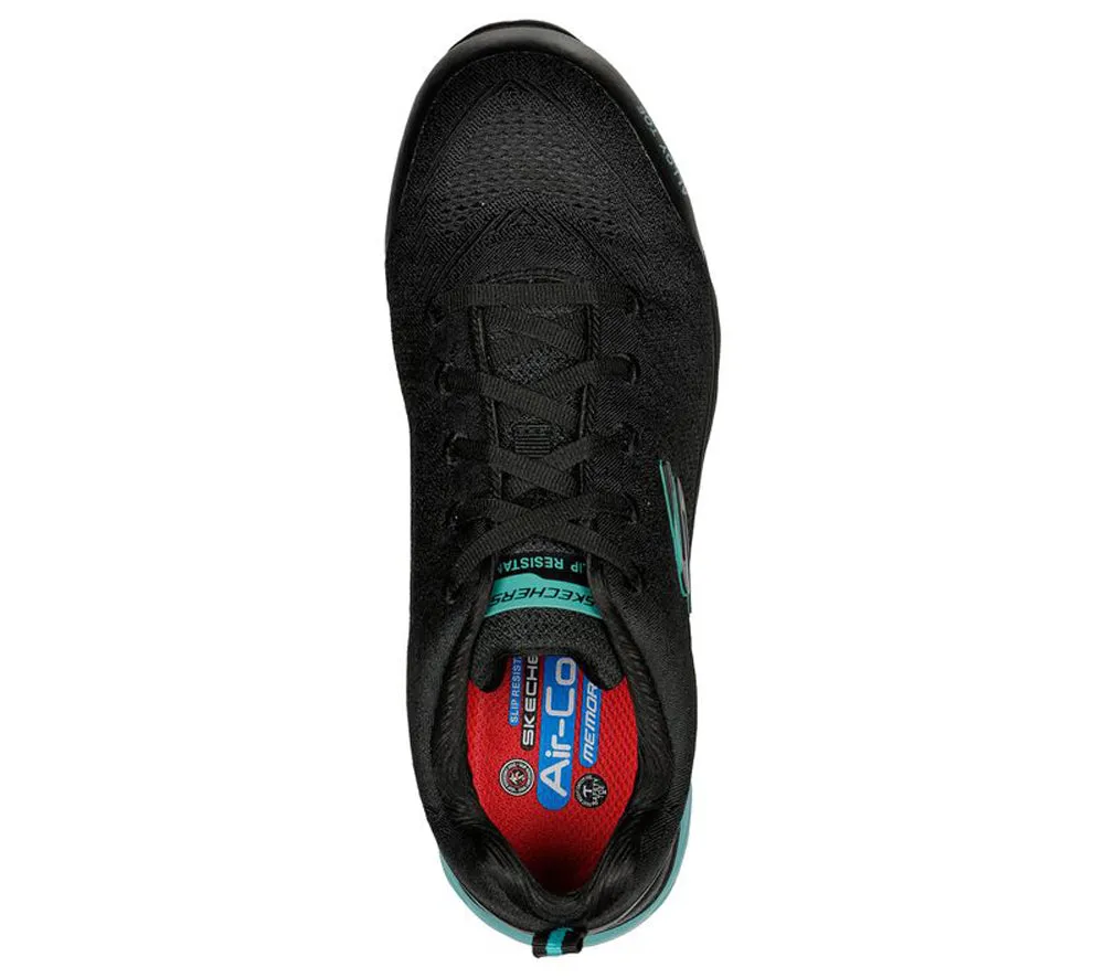 Glide Step SR Adilly in Black/Teal by Skechers