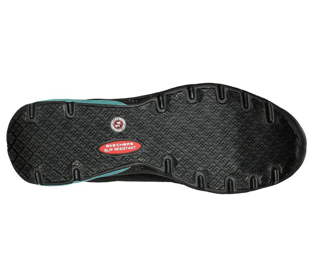 Glide Step SR Adilly in Black/Teal by Skechers