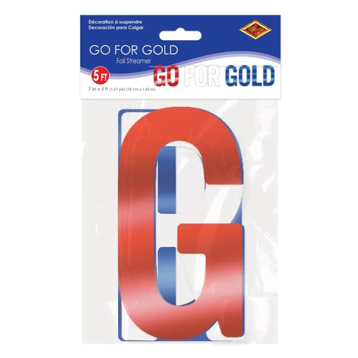 Go For The Gold Banner 5' | 1 ct