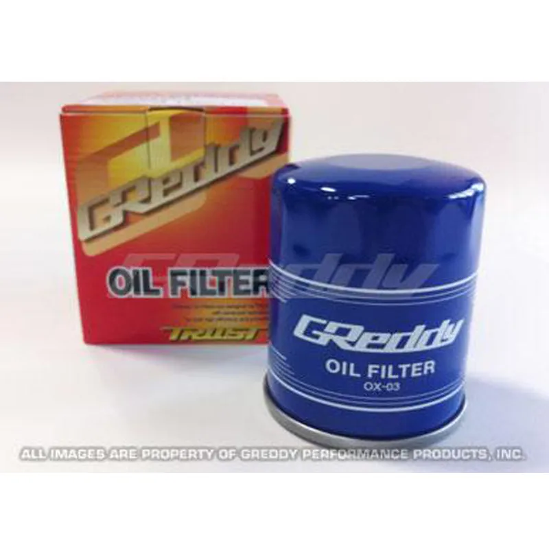 GReddy OX-03 Oil Filter - 3/4 -16UNF Inlet/ 65mm Diameter/90mm Tal (gre13901103)