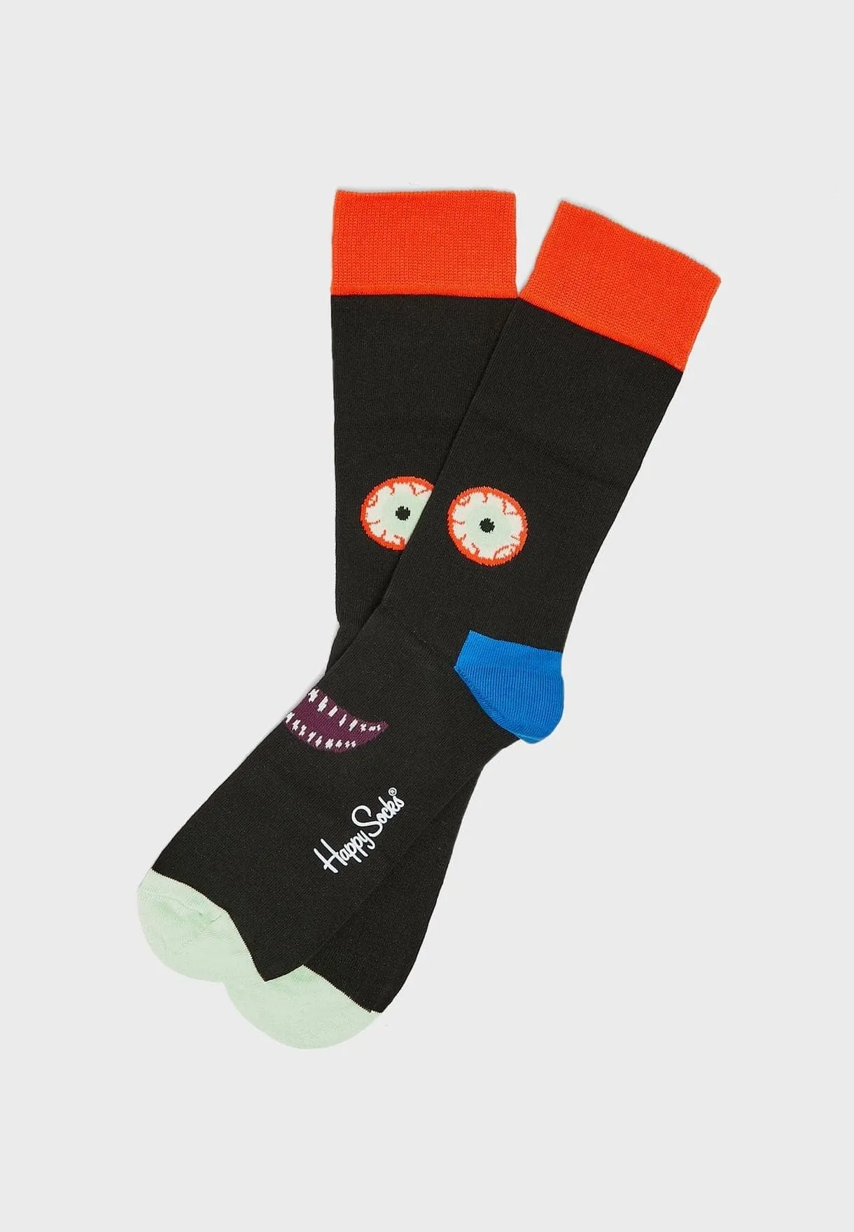 Happy Socks Scary Face Crew Socks