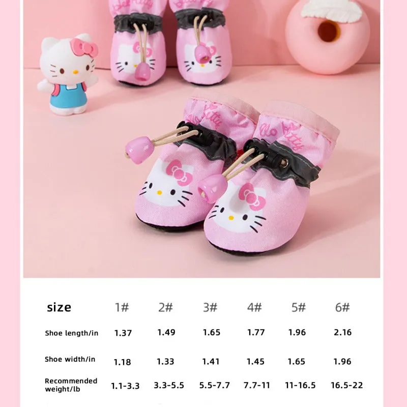 Hello Kitty Anti-Slip Dog Shoes