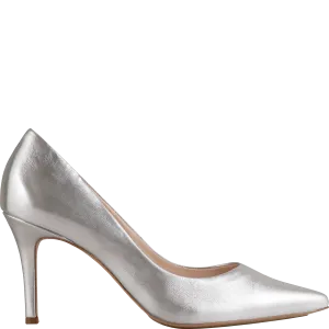 HOGL Silver Leather Stiletto Boulevard 70