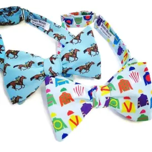 Horse Racing Bow Ties