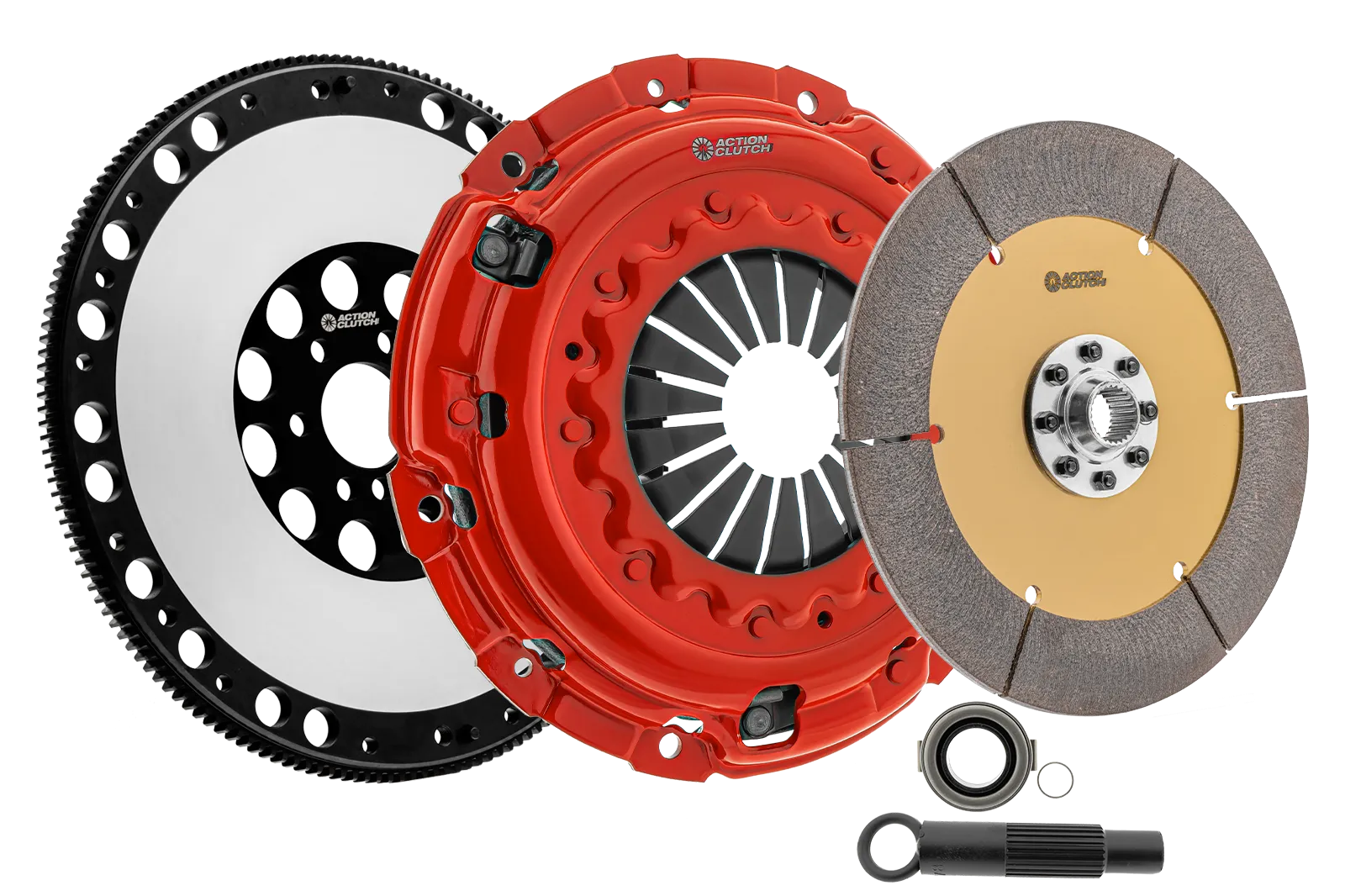 Ironman Unsprung Clutch Kit for BMW 323i 1998-1999 2.5L DOHC (M52) Includes Lightened Flywheel