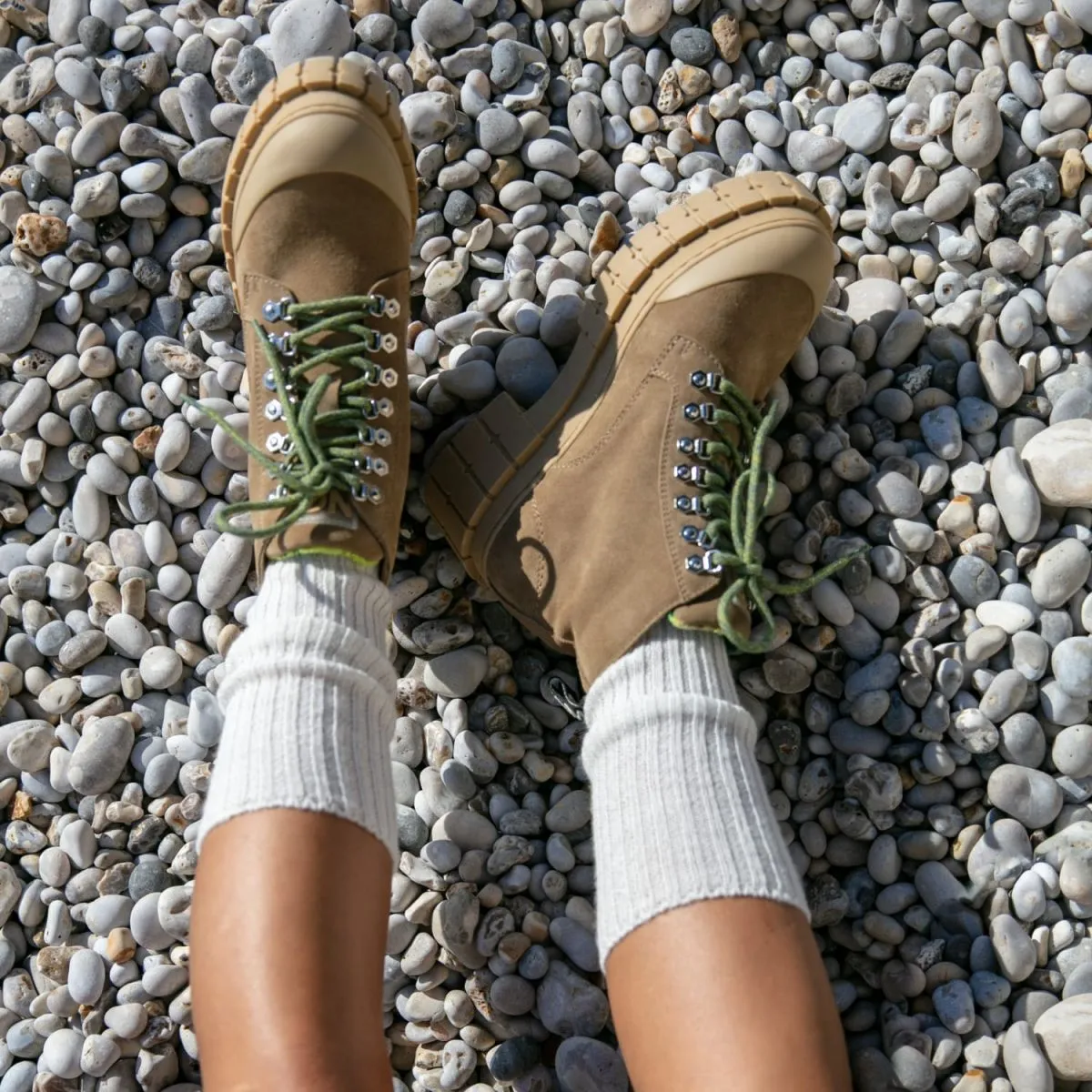 Kross Suede Camel Low Boots