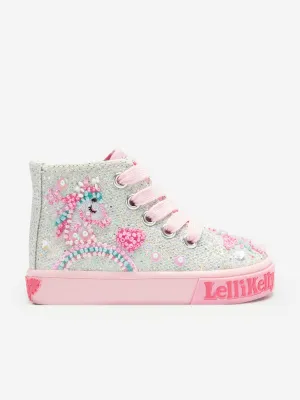 Lelli Kelly Girls Luce High Top Trainers in Multicolour