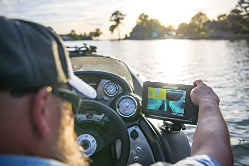 Lowrance HOOK Reveal 5 Inch Fish Finders with Transducer, Plus Optional Preloaded Maps