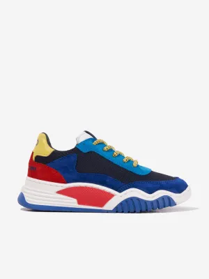 MARC JACOBS Boys Lace Up Trainers in Multicolour