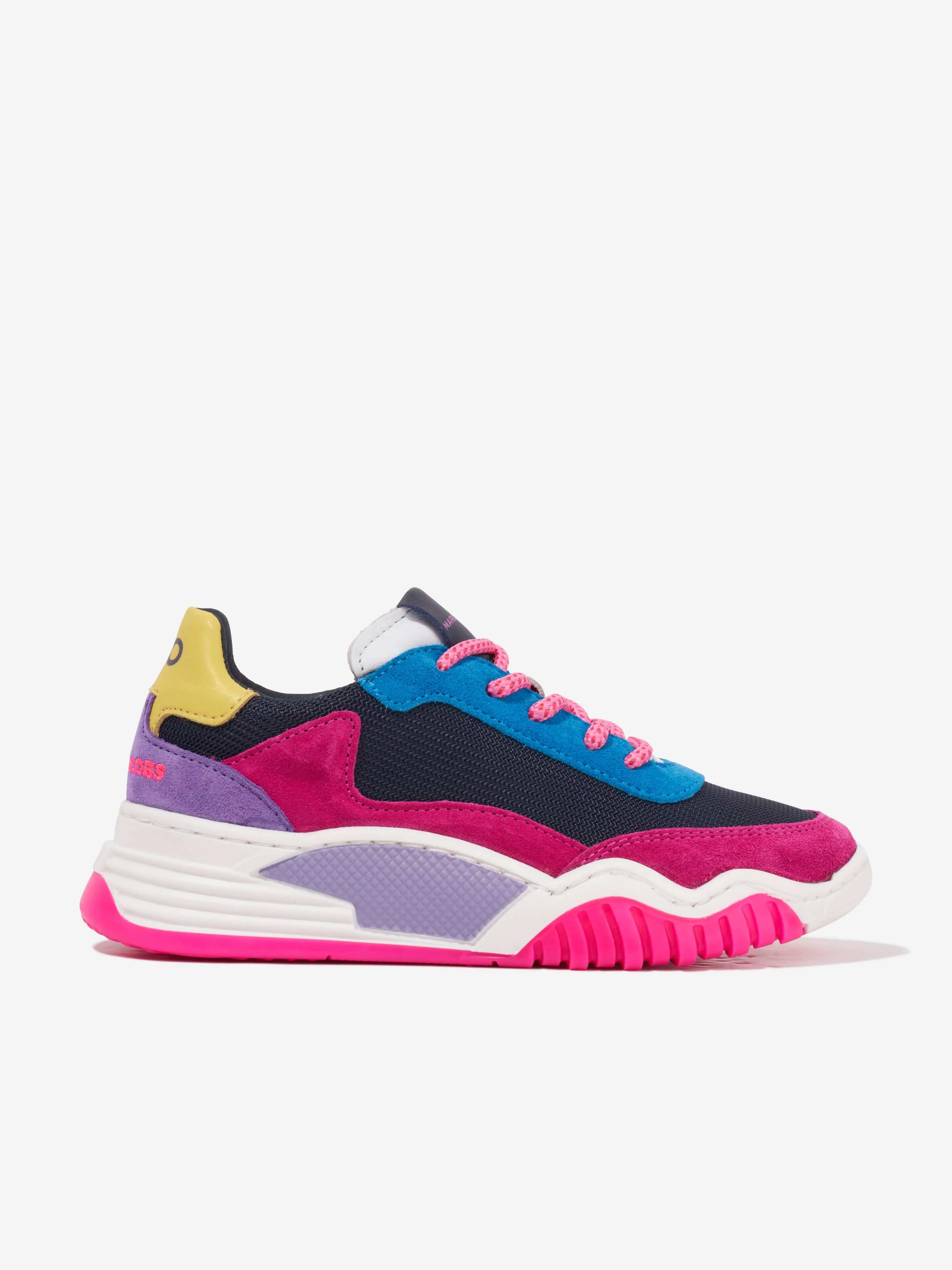 MARC JACOBS Girls Lace Up Trainers in Multicolour