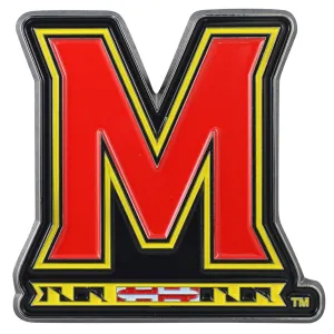 Maryland Terrapins 3D Color Metal Emblem