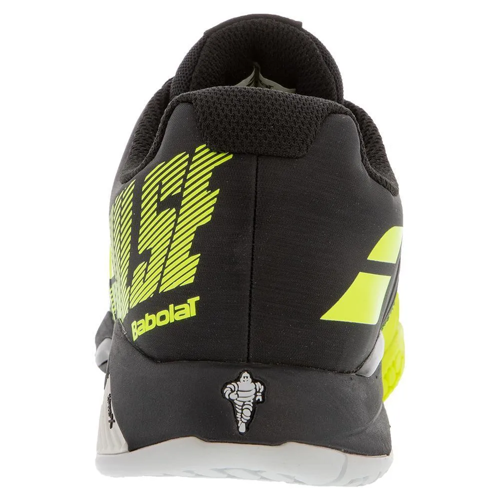 Men's Propulse Blast Black and Fluo Aero Tennis Shoes