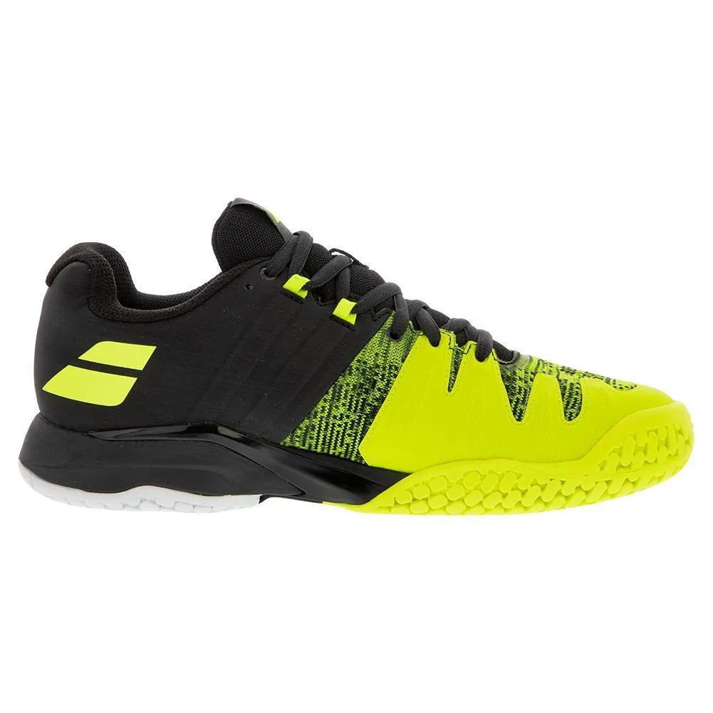 Men's Propulse Blast Black and Fluo Aero Tennis Shoes