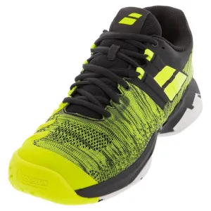 Men's Propulse Blast Black and Fluo Aero Tennis Shoes